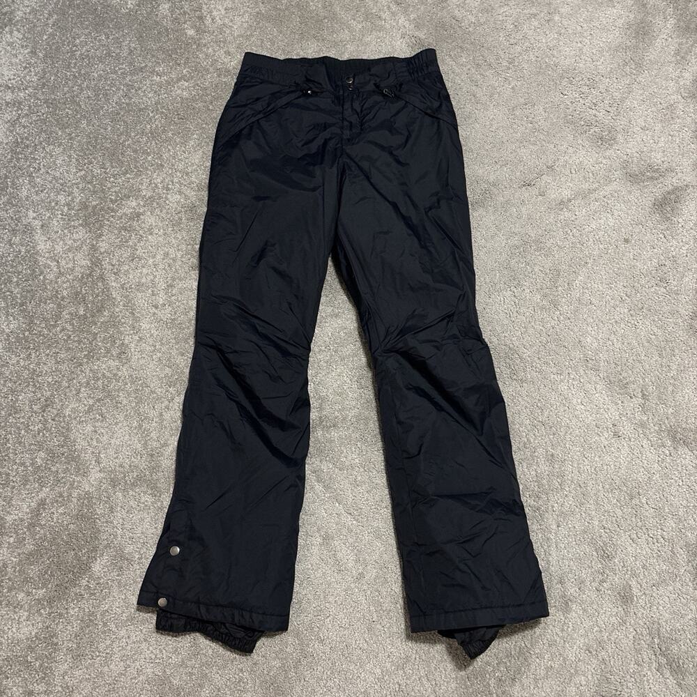 Columbia Mens Medium Black Insulated Snow Pants Ski Snowboard Winter Outdoor